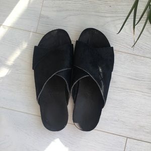 Franco Sarto Horsehair Slides